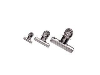 Papierklem MAUL Bulldog 30mm capaciteit 10mm zilver - 11