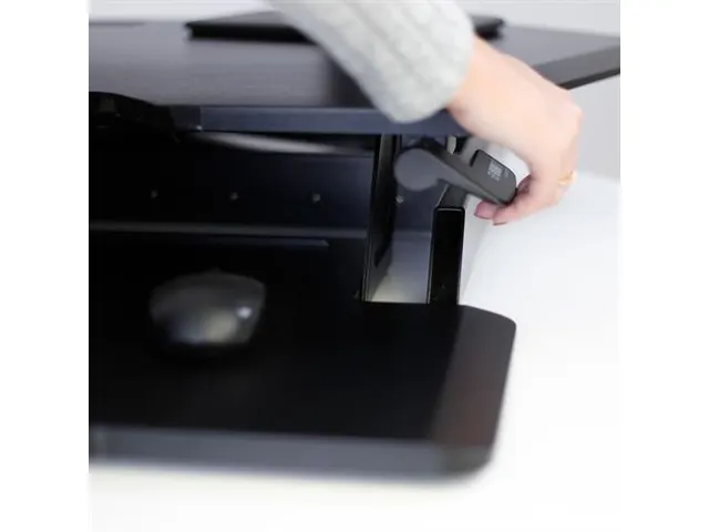 Ergotron WorkFit Bureau Hoekbureau Zwart