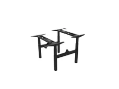 Elektrisch Verstelbaar Zit-Sta Frame Duo Bureau Zwart 180Cm