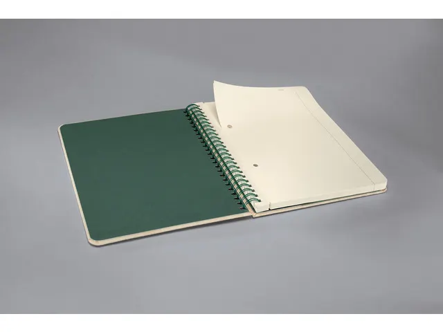 Bloc à spirales Conceptum, Nature Edition bamboo Hardcover 214x176x18