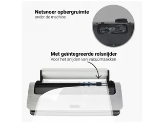 DESQ 8000 Vacumeermachine 8 liter 80 Kpa 5 standen - 8