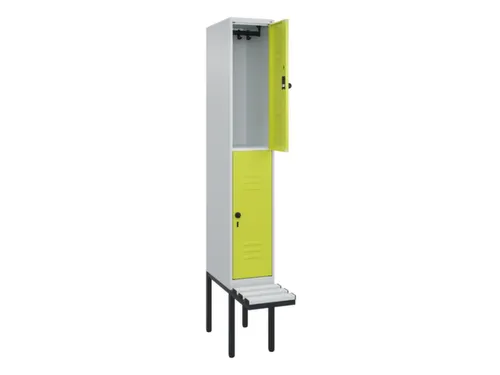 Dubbeldekse dekenkist,HxBxD 2120x300x815mm,1x2vak.,vak B 300mm