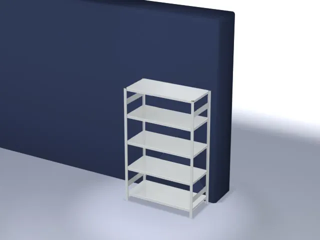 magazijnstelling,grondveld,HxBxD 2000x1360x635mm,vakl. 190kg