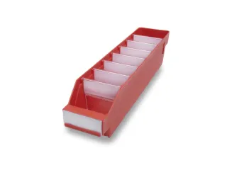 Stellingbakken Pp Hxbxd 95X90X400Mm Rood - 1