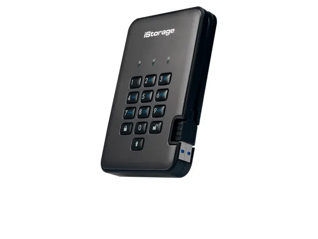 diskAshur Pro2, SSD, 8000GB, , XTS-AES 256-bit, USB 3.2, IP56, FIPS PU