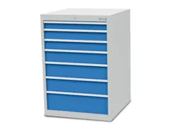 ladekast,HxBxD 1019x705x736mm,7lade(n),volledig uittrekbaar