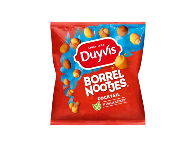 Borrelnootjes Duyvis cocktail sachet 275g