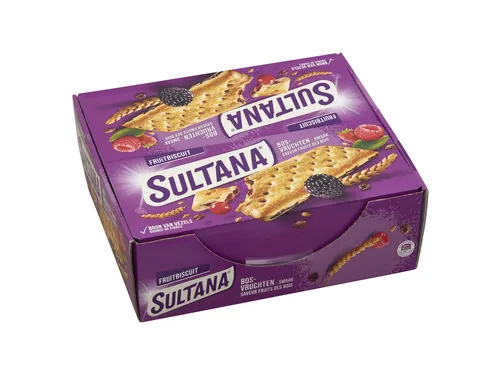 Fruitbiscuit Sultana bosvruchten 3 pack