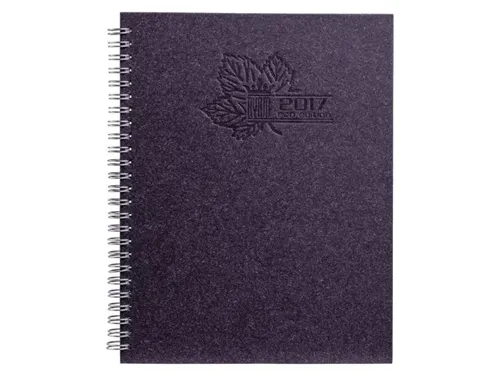 Agenda 2027 Ryam Weekplan Wire-o 7dagen/2pagina's zwart