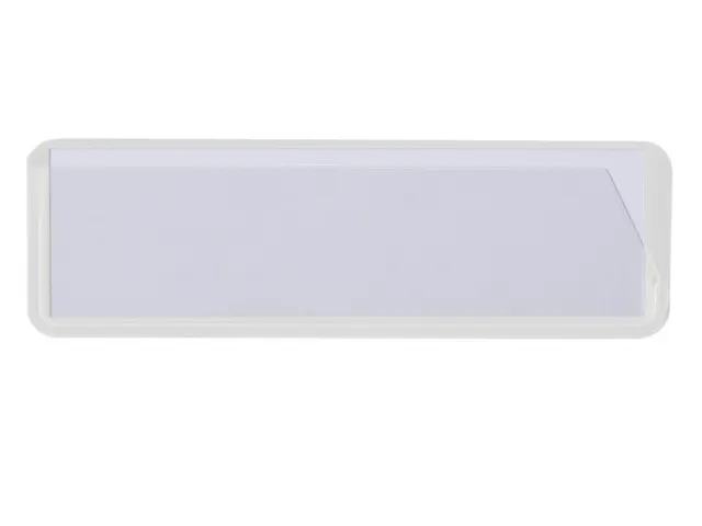 etikethouder,HxL 40x120mm,achterzijde zelfklevend,wit