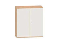 kantoorkast,HxBxD 1150x1000x430mm,decor romp beuken,decor front wit