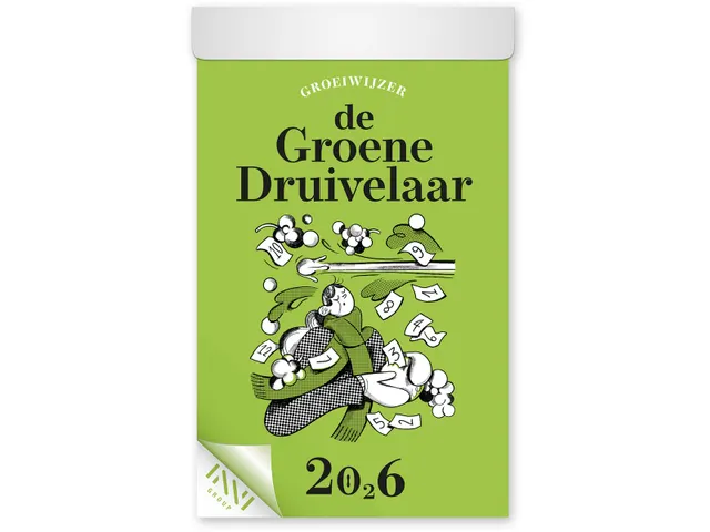 Dagblokkalender De Groene Druivelaar 2026