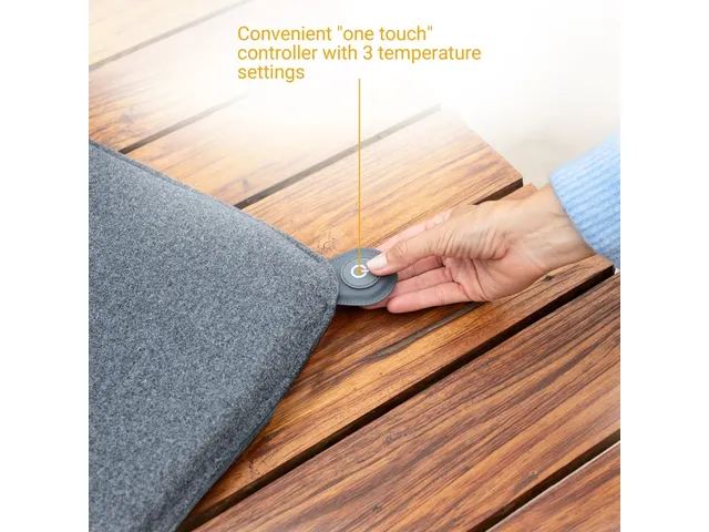 Medisana OL 600 Outdoor warmtekussen 40x40cm Grijs