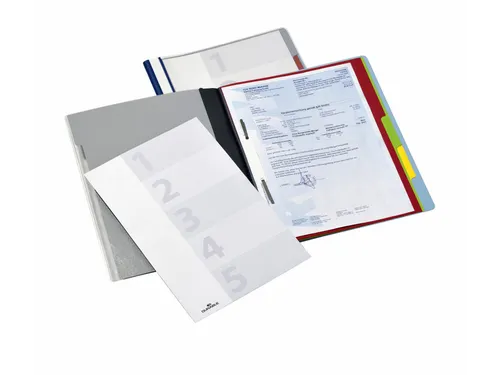 Organisatiemap Durable Divisoflex A4 blauw