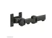 OUTLET Monitorarm FPMA-D960DG 2 Schermen tot 27 Inch met Doorvoer Zwar