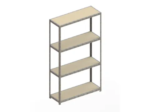 breedvakstelling,grondveld,HxBxD 2970x1704x600mm,vakl. 500kg