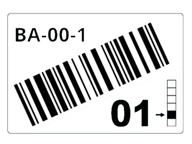 Brother LTZ12055FCB, Wit, Rechthoek, Universeel, 85 mm, 55 mm, 340 stu