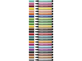 Viltstift STABILO Pen 68 Max Arty assorti etui à 24 stuks - 3