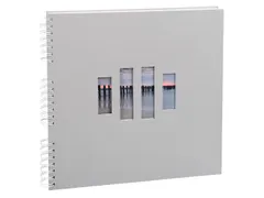 Fotoalb ZEN 32x32cm 60bl grijs