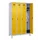 locker,HxBxD 1950x1200x500mm,4vak,vak B 300mm,draaigrendel,voeten