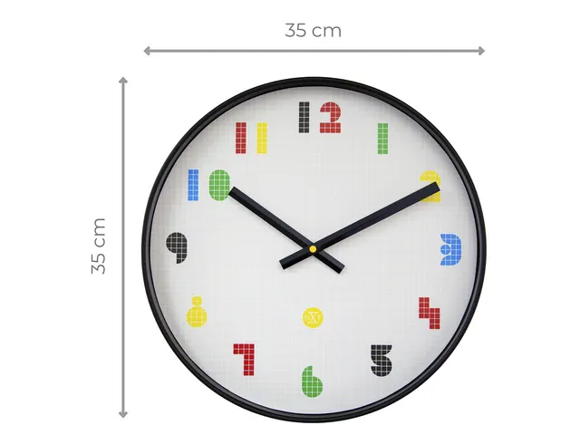 Wandklok nXt Bit 35cm