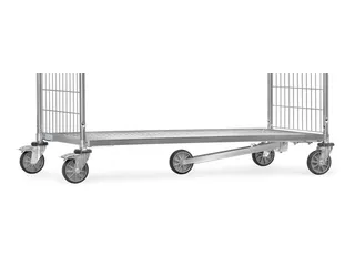 Spoorwiel voor laadvlak 850 x 610 mm -toebehoren- 28SP1 - 1