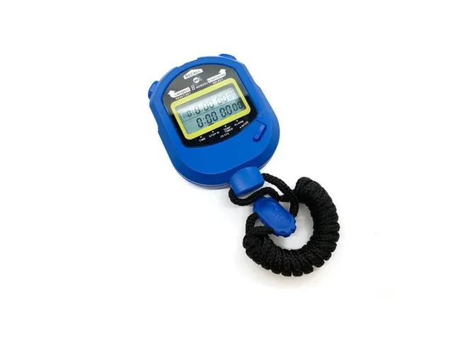 Stopwatch plastic waterdicht detecteerbaar blauw