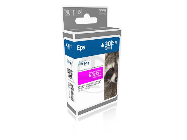 As15208 Astar Epson T2713 Wf Inkt Magenta Hc Rebuilt 1100Pagina's Chip