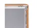 OUTLET Cadre clipsable A0 Coins biseautés 25mm aspect bois