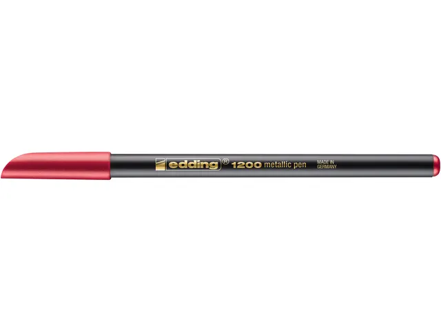 Fineliner edding 1200 metallic rood 1.0mm