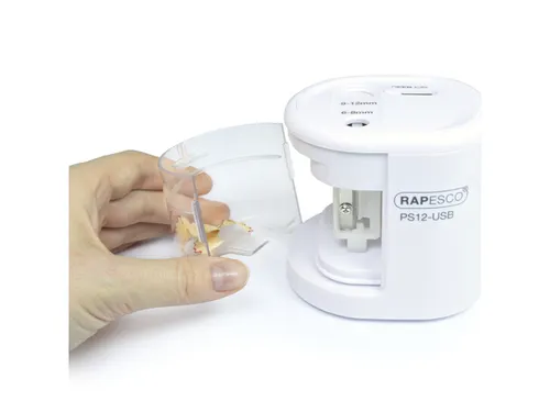 automatische puntenslijper PS12 met USB wit