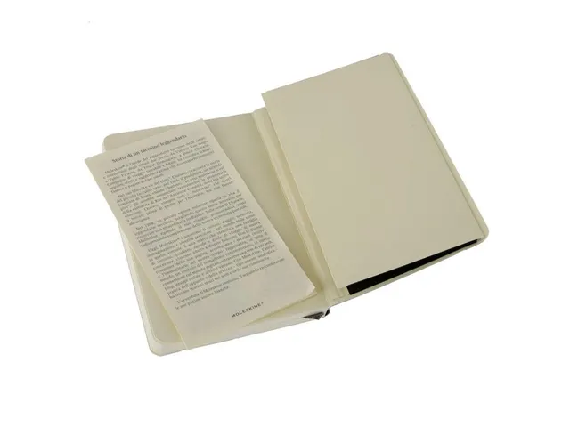 Notitieboek Moleskine large 130x210mm lijn soft cover zwart
