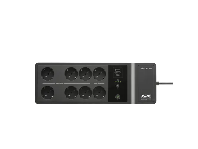 520W, 850VA, 230V, USB Type-C, 47/63 Hz