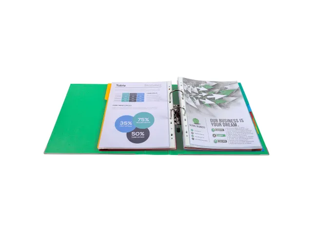 Classeur à levier Prem'Touch intérieur et extérieur en polypropylè