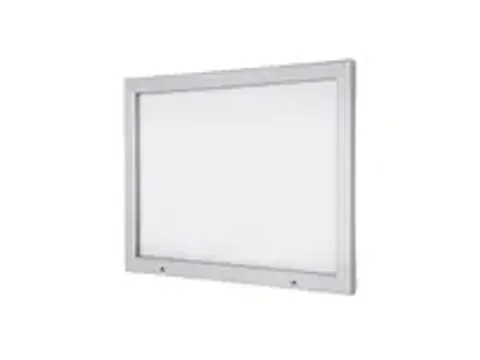 OUTLET Vergrendelbaar Notitiebord Alpha Vitrine Indoor/Outdoor 8xA4 Zi