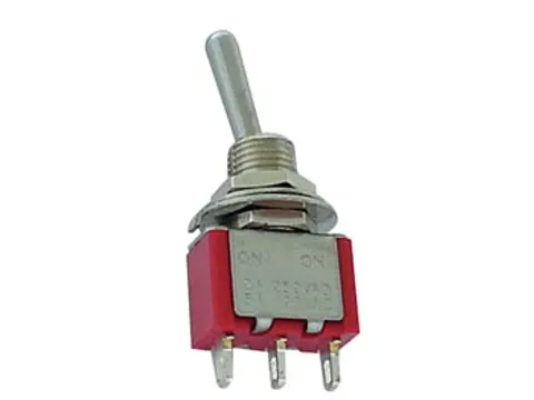 Verticale Tuimelschakelaar Spdt On-On