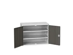 universele kast,HxBxD 800x1050x550mm,2xStalen bodem,draaigrendelslot