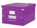 Boîte de rangement Leitz Click & Store 281x200x370mm Violet