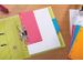 Scheidingsstrook Oxford duo 240x105mm roze - 1
