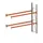 Palletstelling Aanbouwveld 2700x2700x800mm Draagverm 750kg