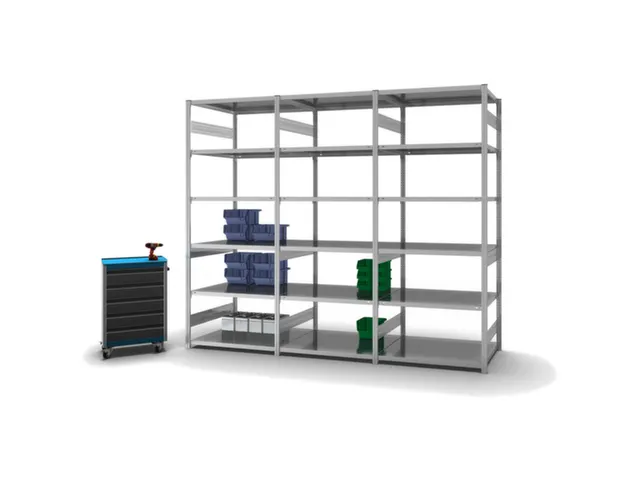 systeemstelling,grondveld,HxBxD 2500x1060x835mm,vakl. 230kg