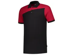 Tricorp Bicolor naden 202006 polo, rood/zwart, maat 8XL, per stuk