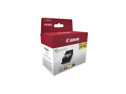 Canon CLI-551 Multipack Inktcartridges Voordeelset