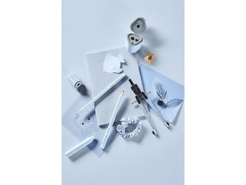 Puntenslijper Faber-Castell grip mini sky blue