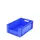 Euronorm Stapelkrat M. Grijpopening Pp Hxlxb 220X600X400Mm Blauw