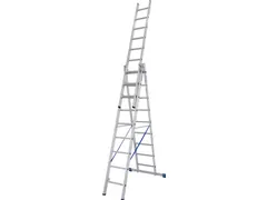 multifunctionele telescoopladder,3x9,sporten,balk L 2,6-6,05m