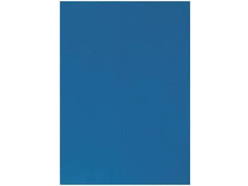 Dekblad A4 Blauw Lederlook 250 Grams Pak 100 Stuks