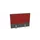 opzetpaneel bureau aanbouw achter MS-donkergrijs BN4011-rood 800mm