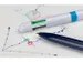 Balpen Schneider Take 4 wit/licht blauw