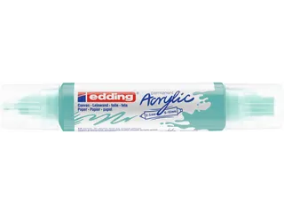Acrylmarker edding e-5400 3D double liner opulent turquoise - 2